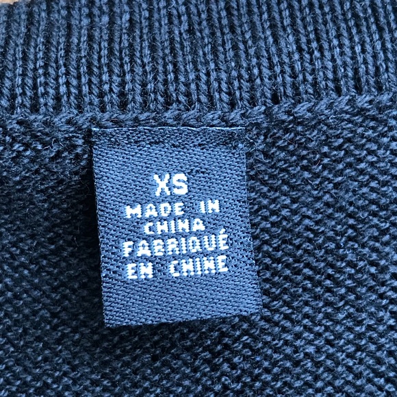 Anthro Knitted & Knotted Black Sequin Cardigan - Picture 4 of 8